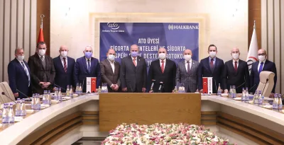 Sigorta Acentelerine ve Eksperlere Finansman Desteği etkinliğinden bir kare